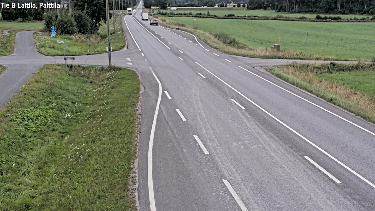 Weather Camera Image Road 8 Laitila, Palttila, Laitila, Varsinais-Suomi