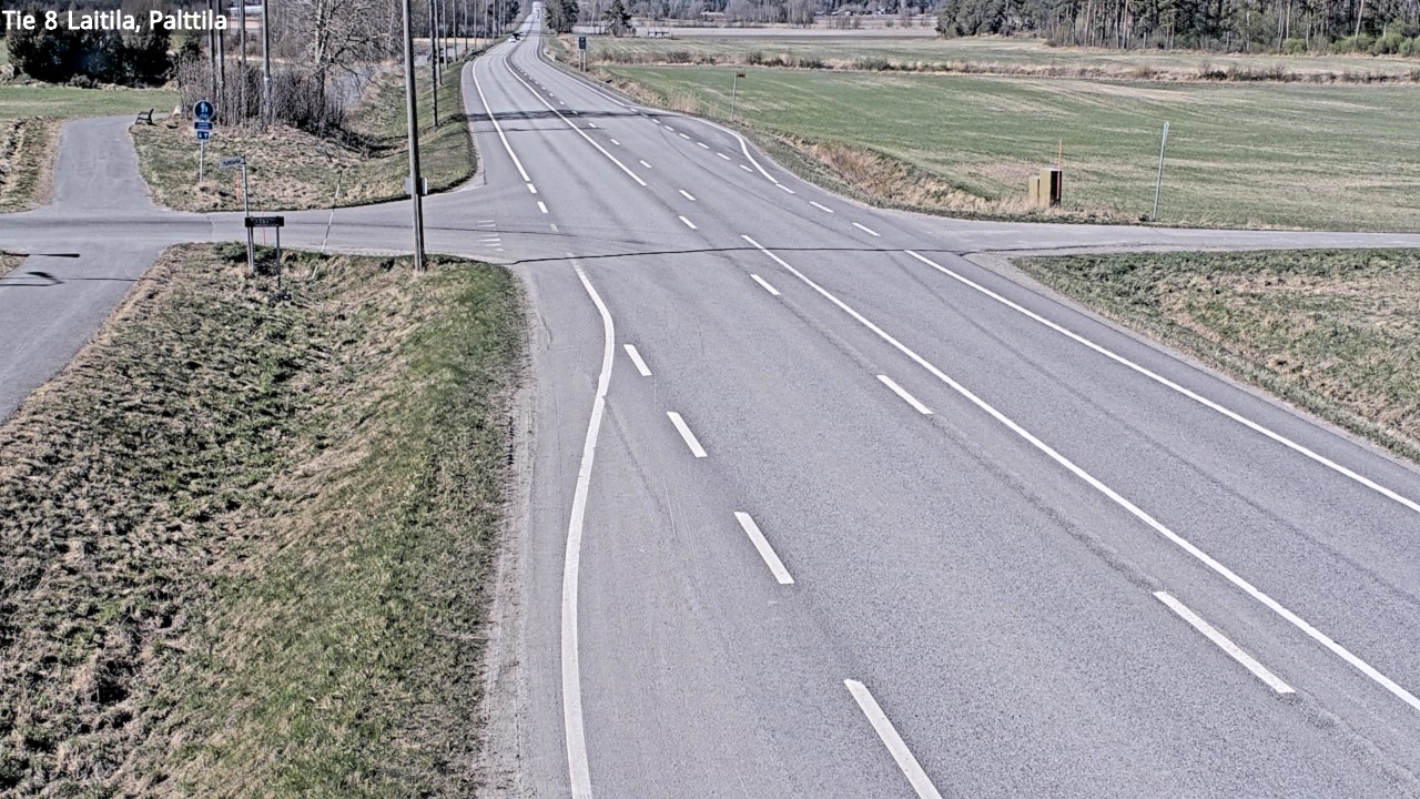 Kelikamerat Kuva Tie 8 Laitila, Palttila, Laitila, Varsinais-Suomi