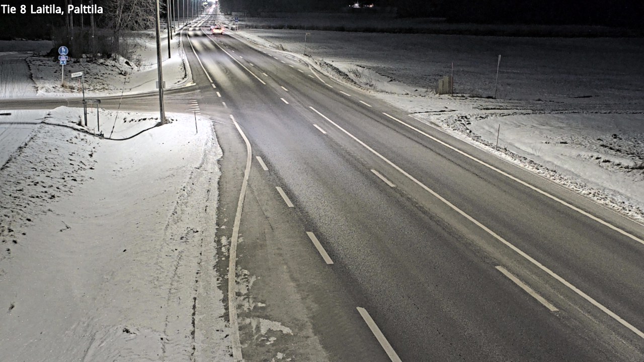 Weather Camera Image Road 8 Laitila, Palttila, Laitila, Varsinais-Suomi