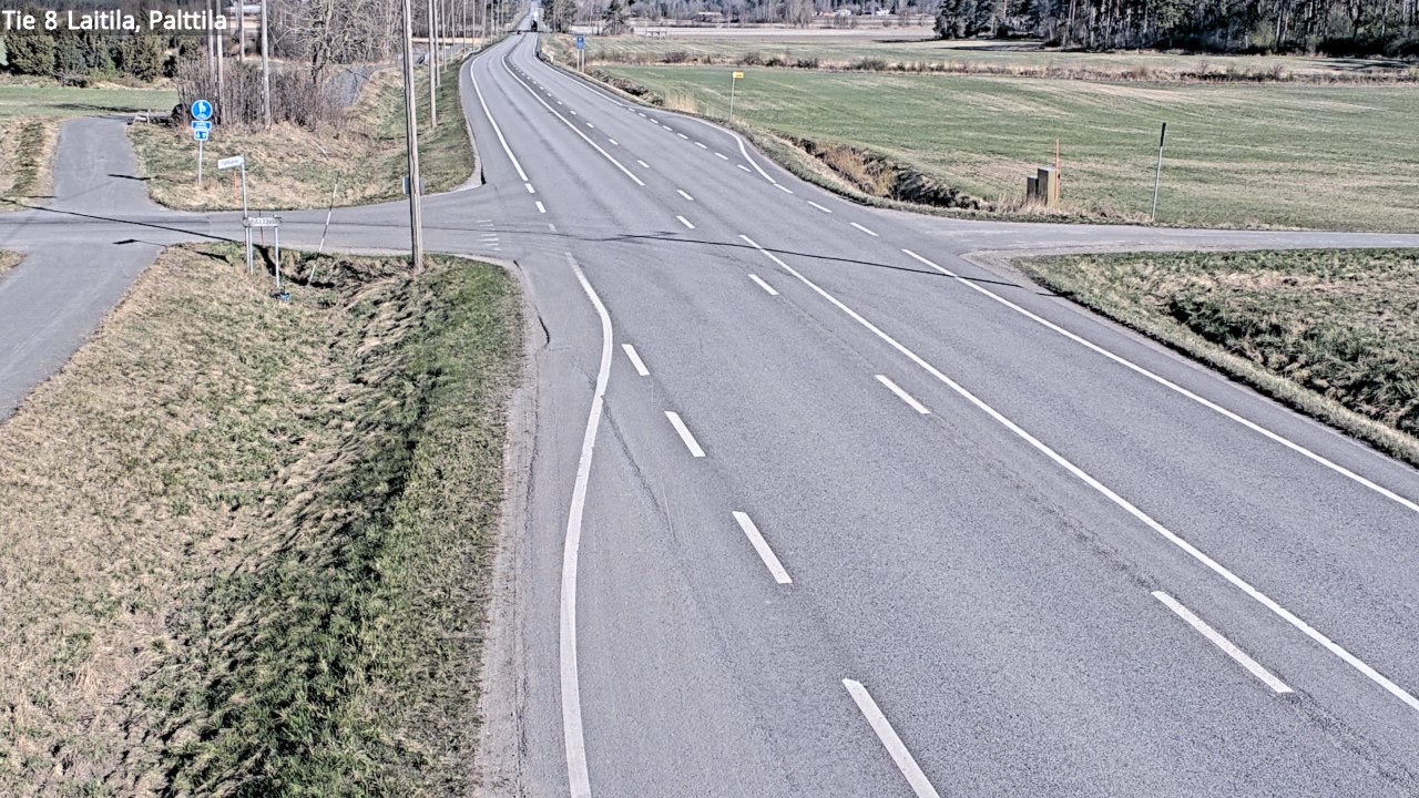 Kelikamerat Kuva Tie 8 Laitila, Palttila, Laitila, Varsinais-Suomi