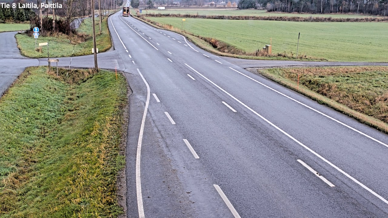 Kelikamerat Kuva Tie 8 Laitila, Palttila, Laitila, Varsinais-Suomi