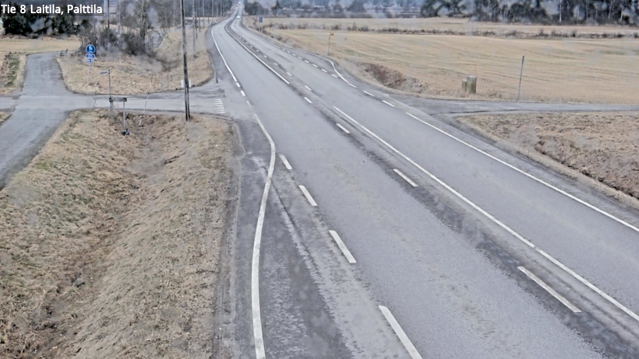 Weather Camera Image Väg 8 Laitila, Palttila, Laitila, Varsinais-Suomi