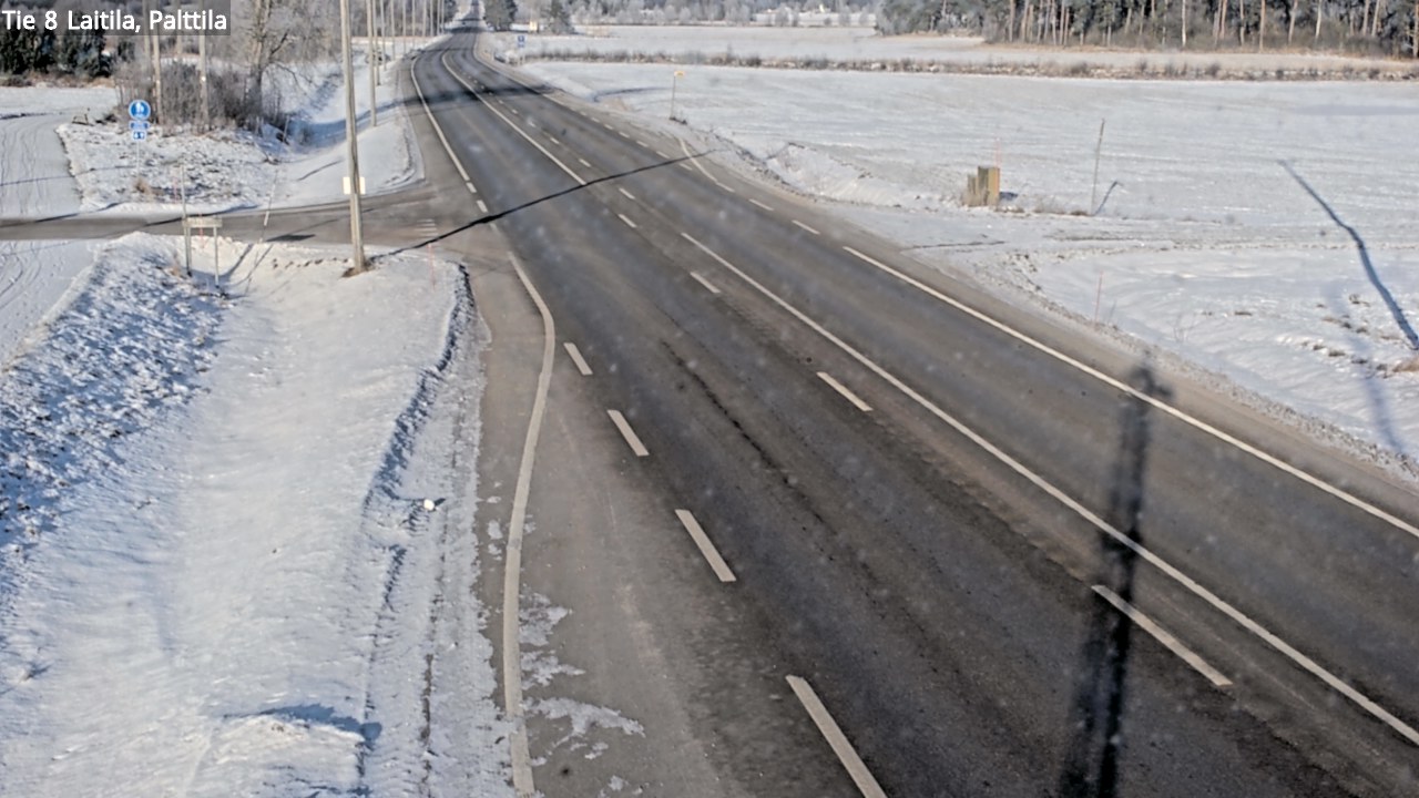 Kelikamerat Kuva Tie 8 Laitila, Palttila, Laitila, Varsinais-Suomi