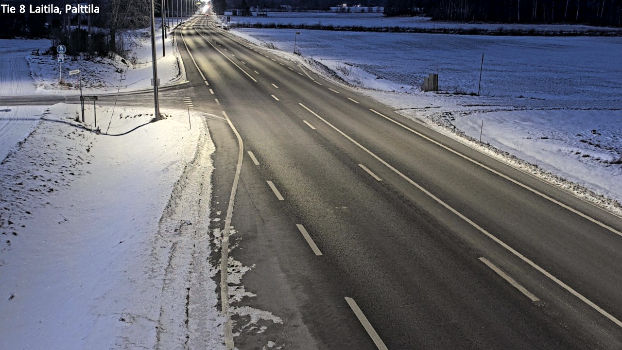 Kelikamerat Kuva Tie 8 Laitila, Palttila, Laitila, Varsinais-Suomi