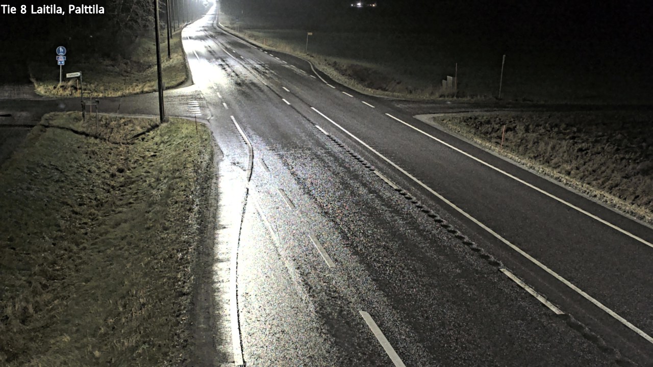 Weather Camera Image Road 8 Laitila, Palttila, Laitila, Varsinais-Suomi