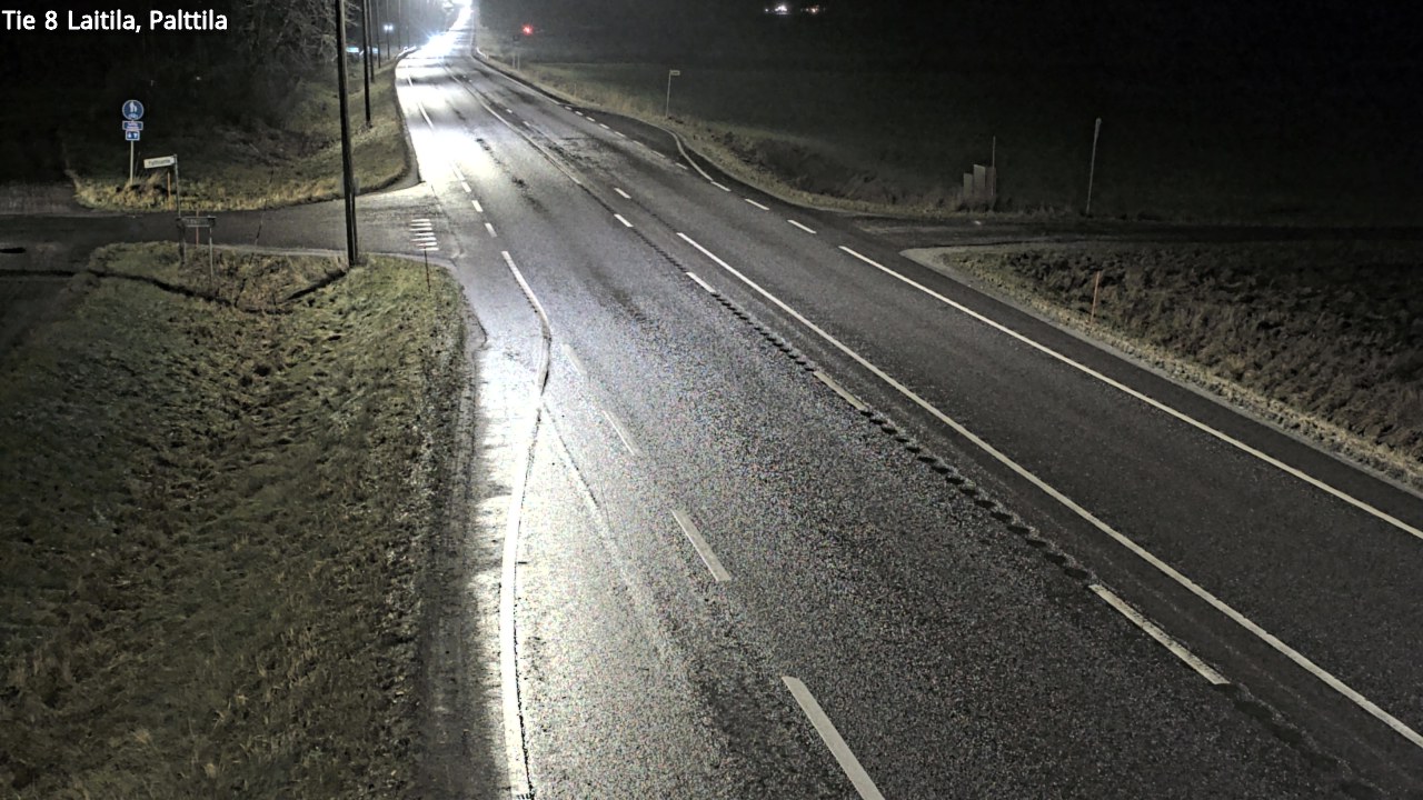 Weather Camera Image Väg 8 Laitila, Palttila, Laitila, Varsinais-Suomi