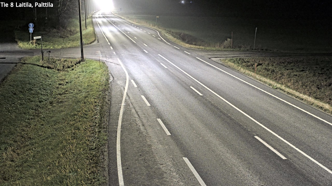 Kelikamerat Kuva Tie 8 Laitila, Palttila, Laitila, Varsinais-Suomi