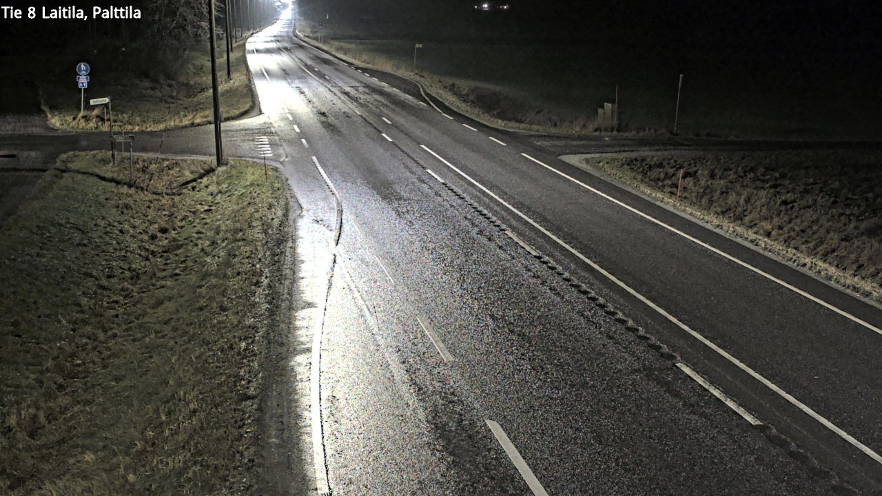 Weather Camera Image Väg 8 Laitila, Palttila, Laitila, Varsinais-Suomi
