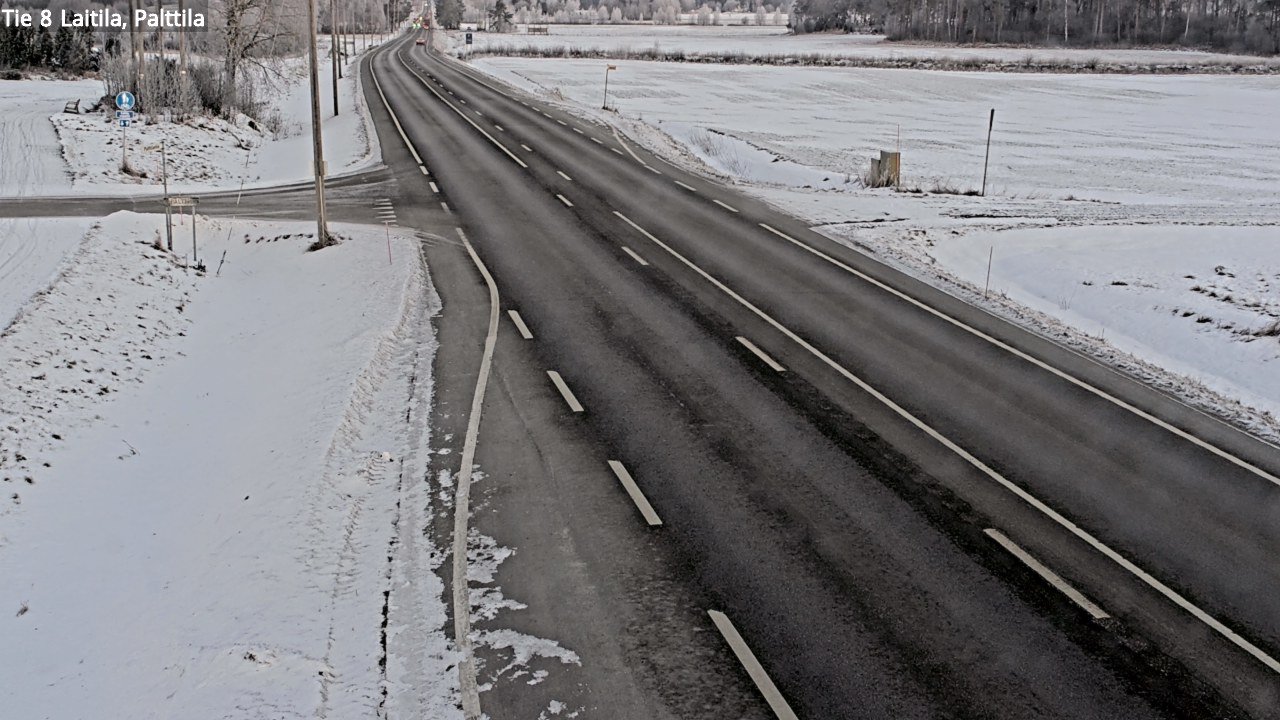 Kelikamerat Kuva Tie 8 Laitila, Palttila, Laitila, Varsinais-Suomi