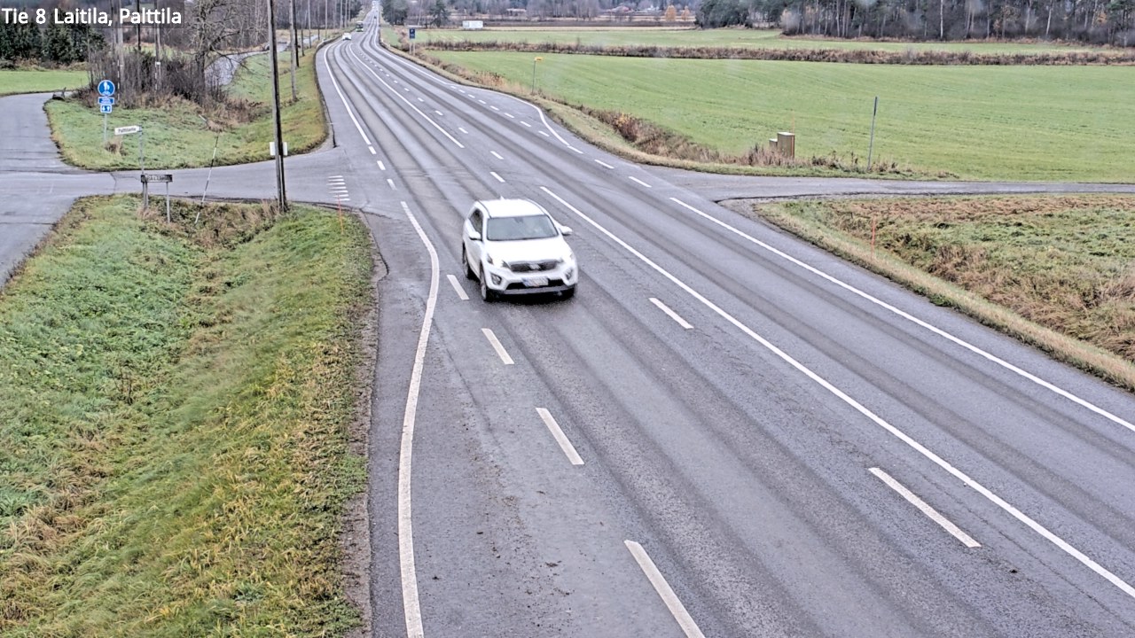 Kelikamerat Kuva Tie 8 Laitila, Palttila, Laitila, Varsinais-Suomi