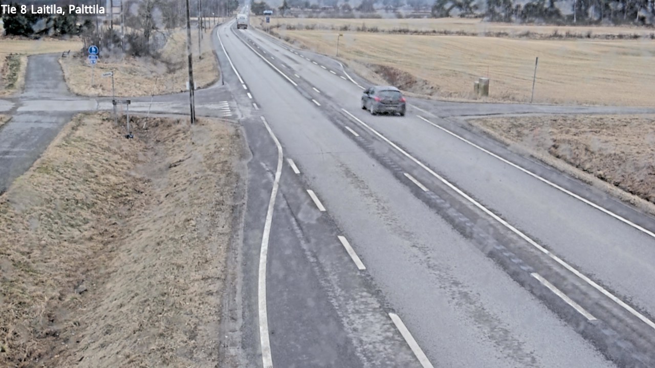 Weather Camera Image Väg 8 Laitila, Palttila, Laitila, Varsinais-Suomi
