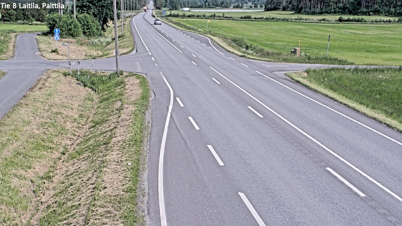 Kelikamerat Kuva Tie 8 Laitila, Palttila, Laitila, Varsinais-Suomi