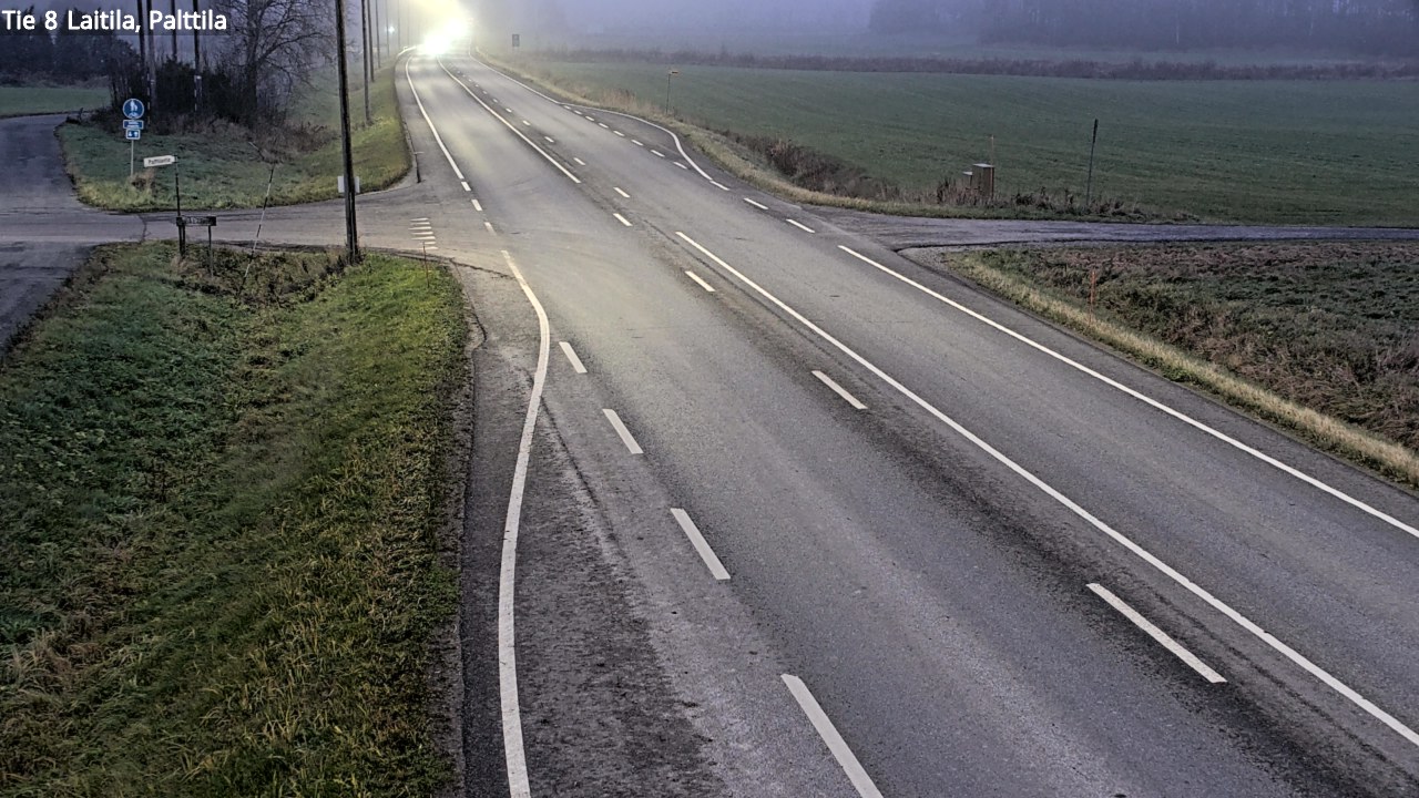 Kelikamerat Kuva Tie 8 Laitila, Palttila, Laitila, Varsinais-Suomi