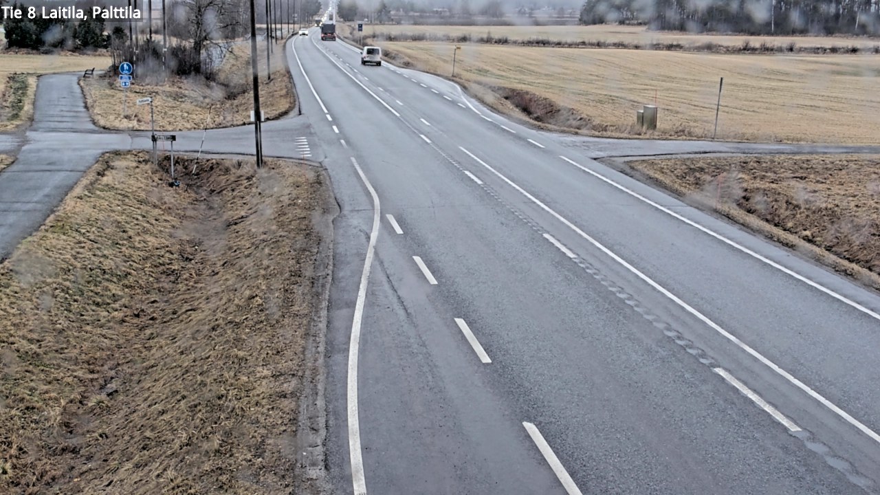 Kelikamerat Kuva Tie 8 Laitila, Palttila, Laitila, Varsinais-Suomi
