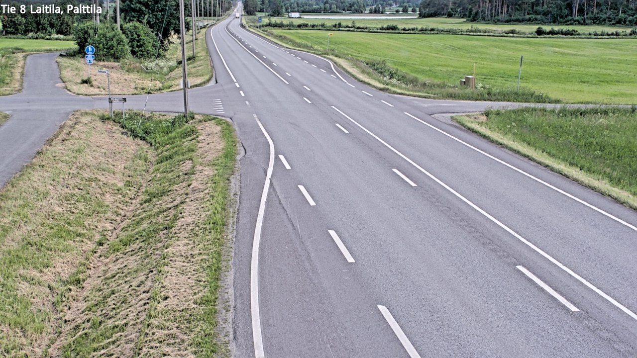 Kelikamerat Kuva Tie 8 Laitila, Palttila, Laitila, Varsinais-Suomi