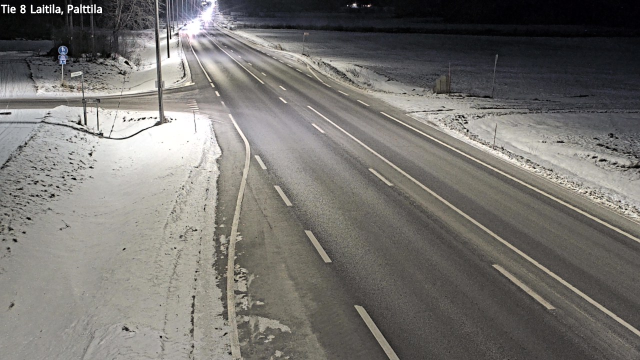 Weather Camera Image Väg 8 Laitila, Palttila, Laitila, Varsinais-Suomi
