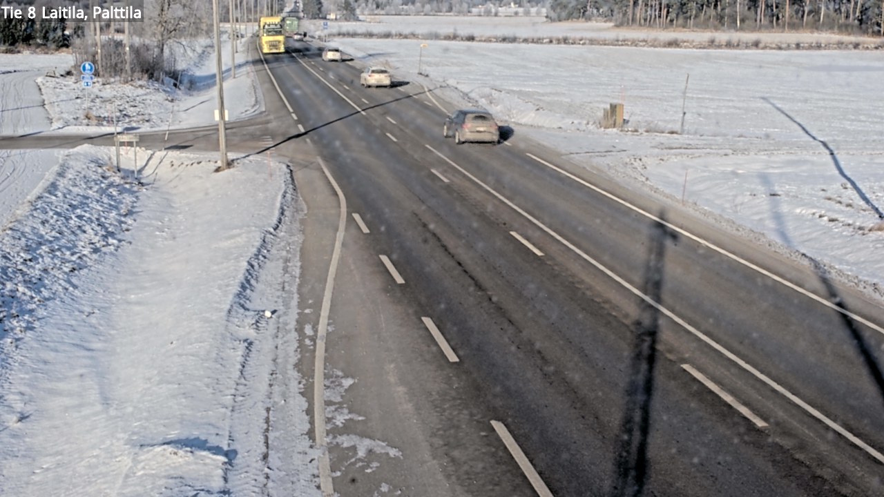 Kelikamerat Kuva Tie 8 Laitila, Palttila, Laitila, Varsinais-Suomi