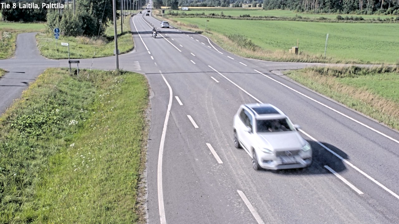 Kelikamerat Kuva Tie 8 Laitila, Palttila, Laitila, Varsinais-Suomi