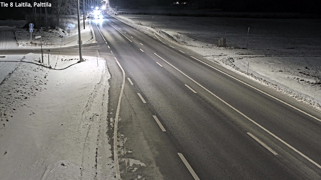 Weather Camera Image Väg 8 Laitila, Palttila, Laitila, Varsinais-Suomi