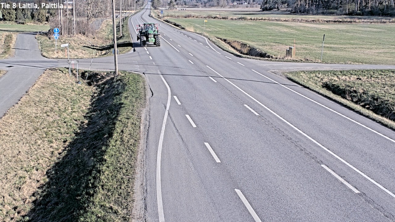 Kelikamerat Kuva Tie 8 Laitila, Palttila, Laitila, Varsinais-Suomi