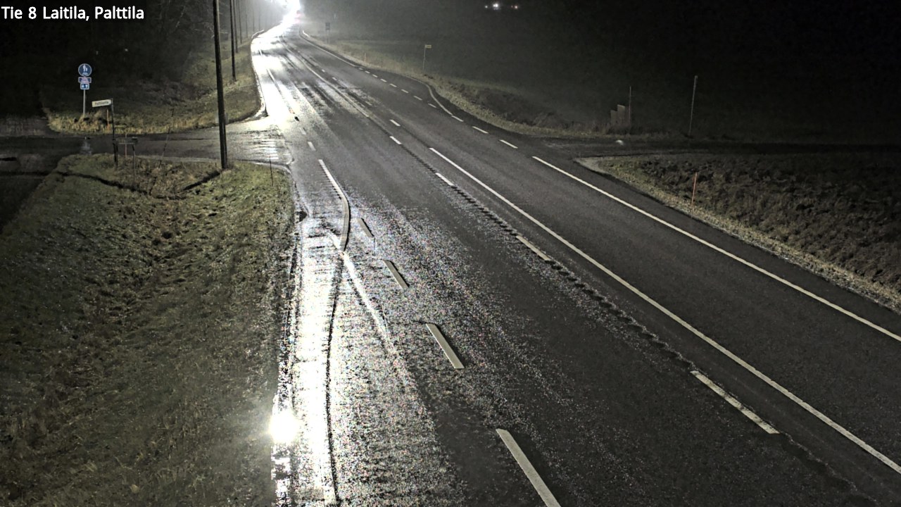 Weather Camera Image Road 8 Laitila, Palttila, Laitila, Varsinais-Suomi