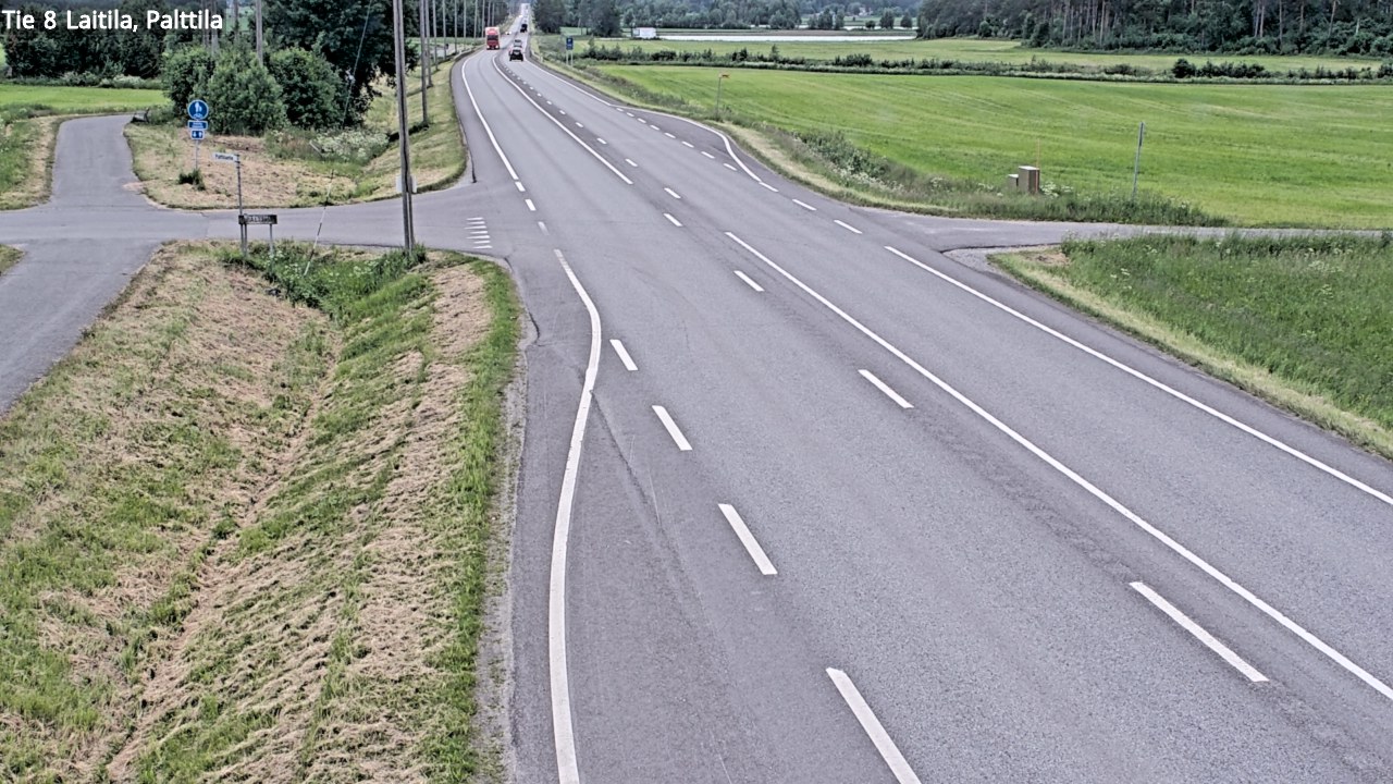 Kelikamerat Kuva Tie 8 Laitila, Palttila, Laitila, Varsinais-Suomi