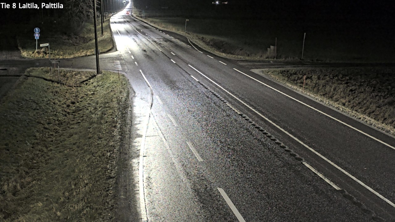Weather Camera Image Väg 8 Laitila, Palttila, Laitila, Varsinais-Suomi