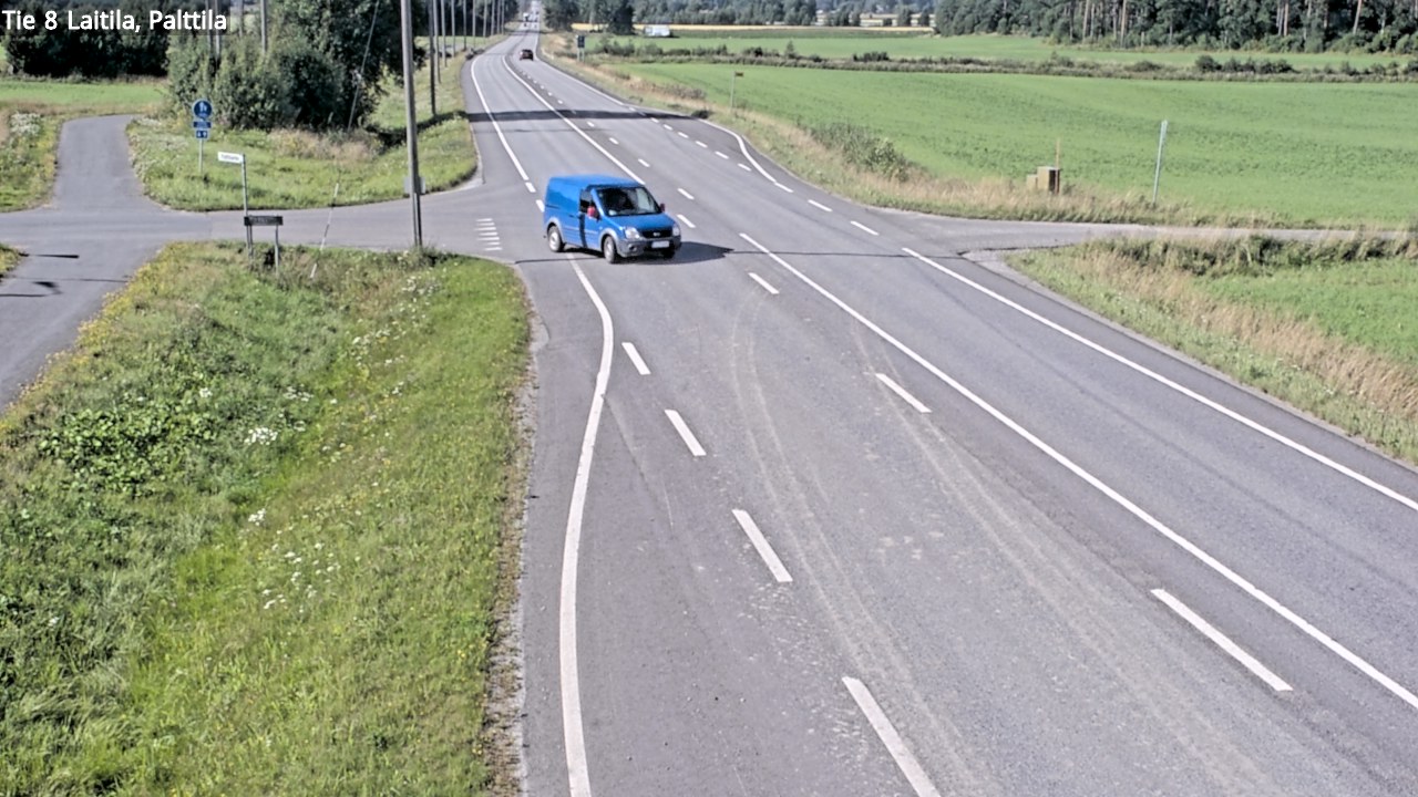 Kelikamerat Kuva Tie 8 Laitila, Palttila, Laitila, Varsinais-Suomi