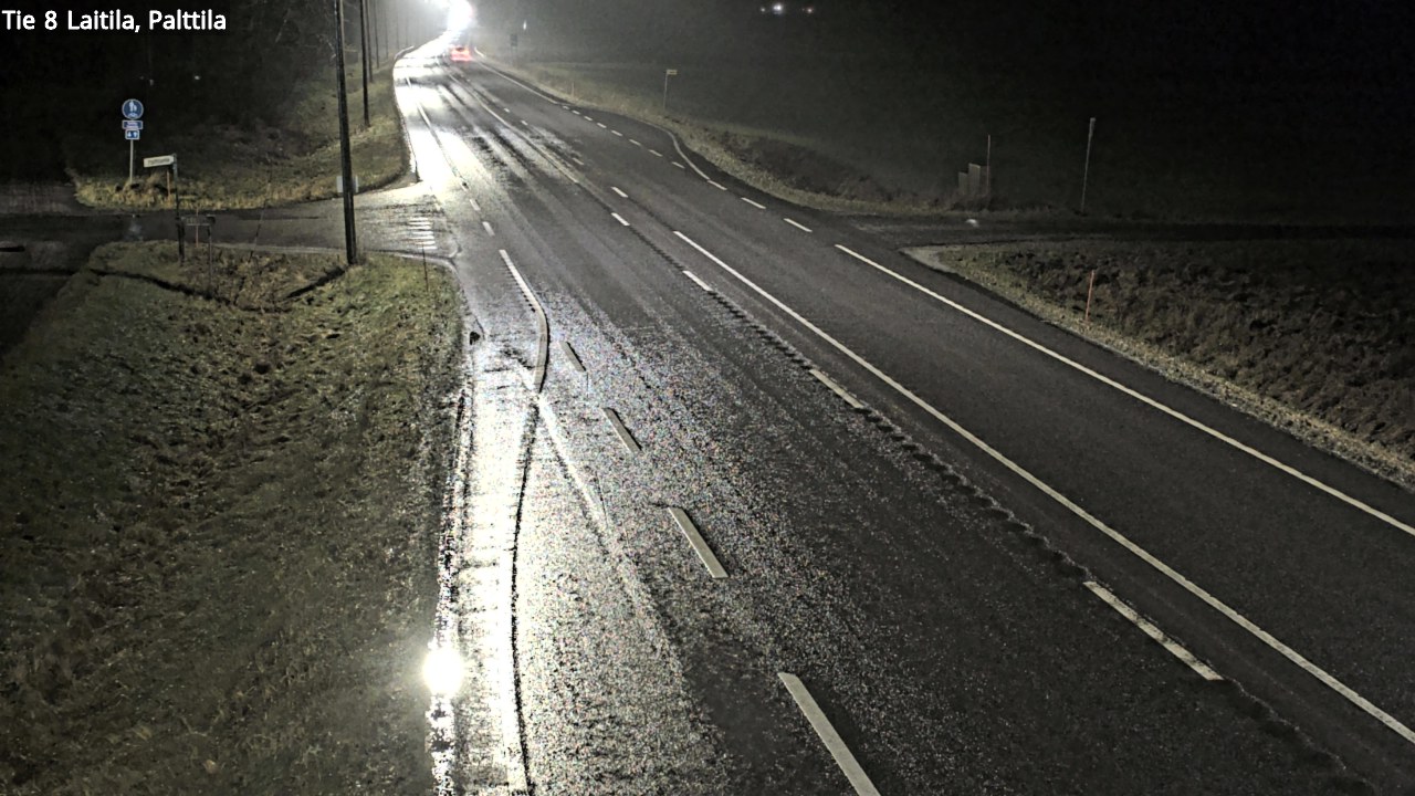 Weather Camera Image Road 8 Laitila, Palttila, Laitila, Varsinais-Suomi