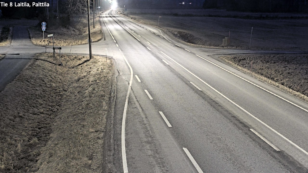 Weather Camera Image Road 8 Laitila, Palttila, Laitila, Varsinais-Suomi
