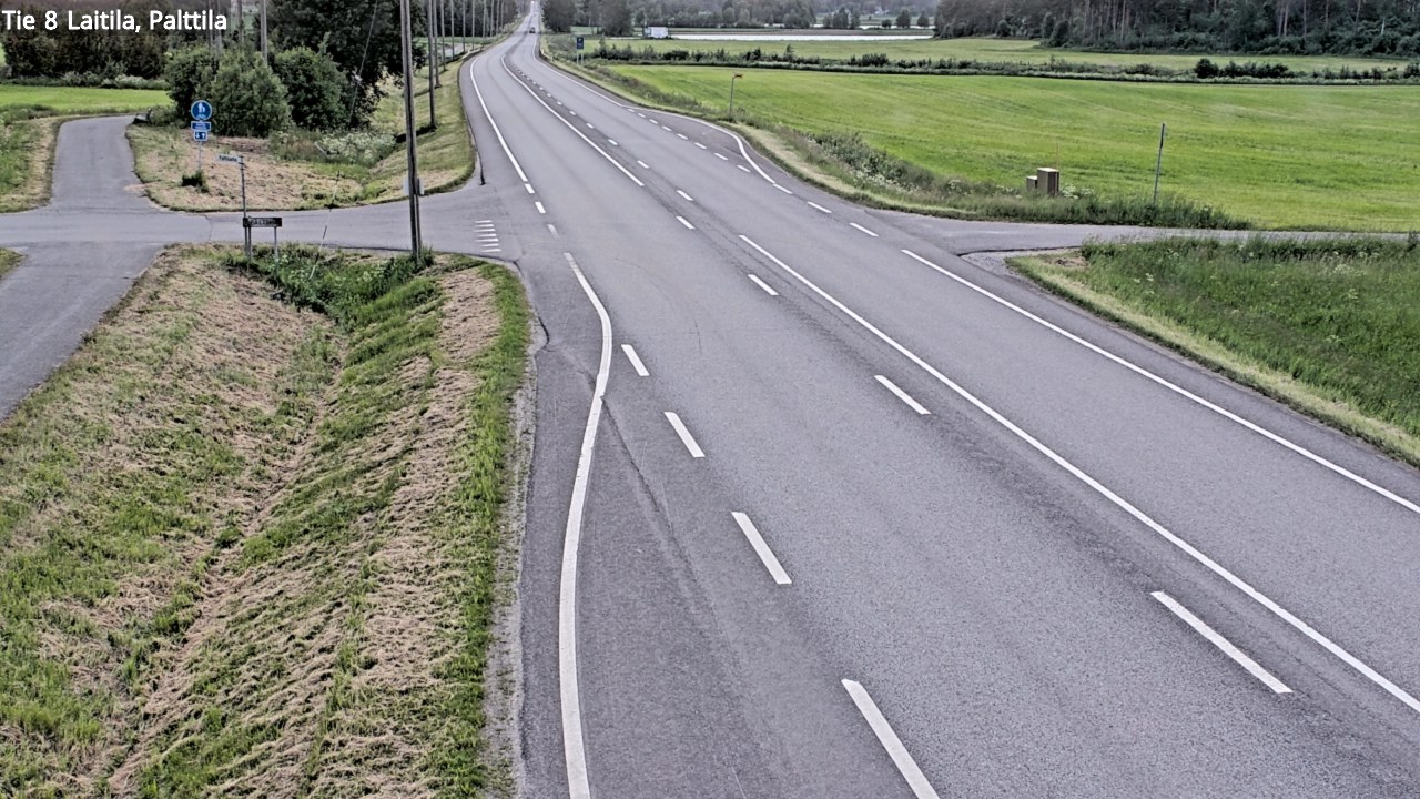 Kelikamerat Kuva Tie 8 Laitila, Palttila, Laitila, Varsinais-Suomi