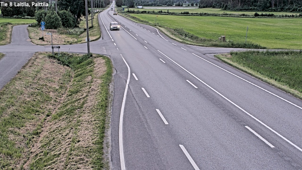 Kelikamerat Kuva Tie 8 Laitila, Palttila, Laitila, Varsinais-Suomi