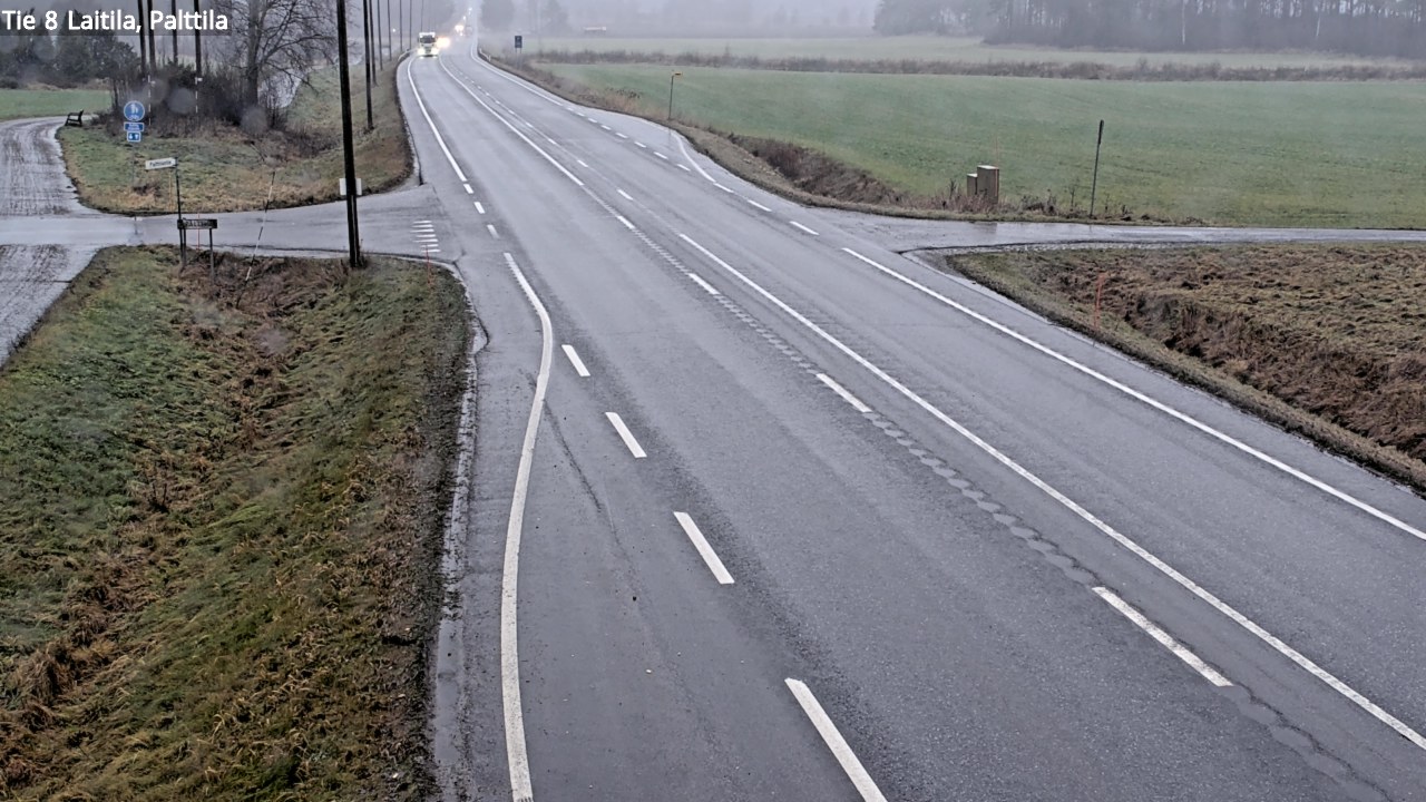 Weather Camera Image Road 8 Laitila, Palttila, Laitila, Varsinais-Suomi