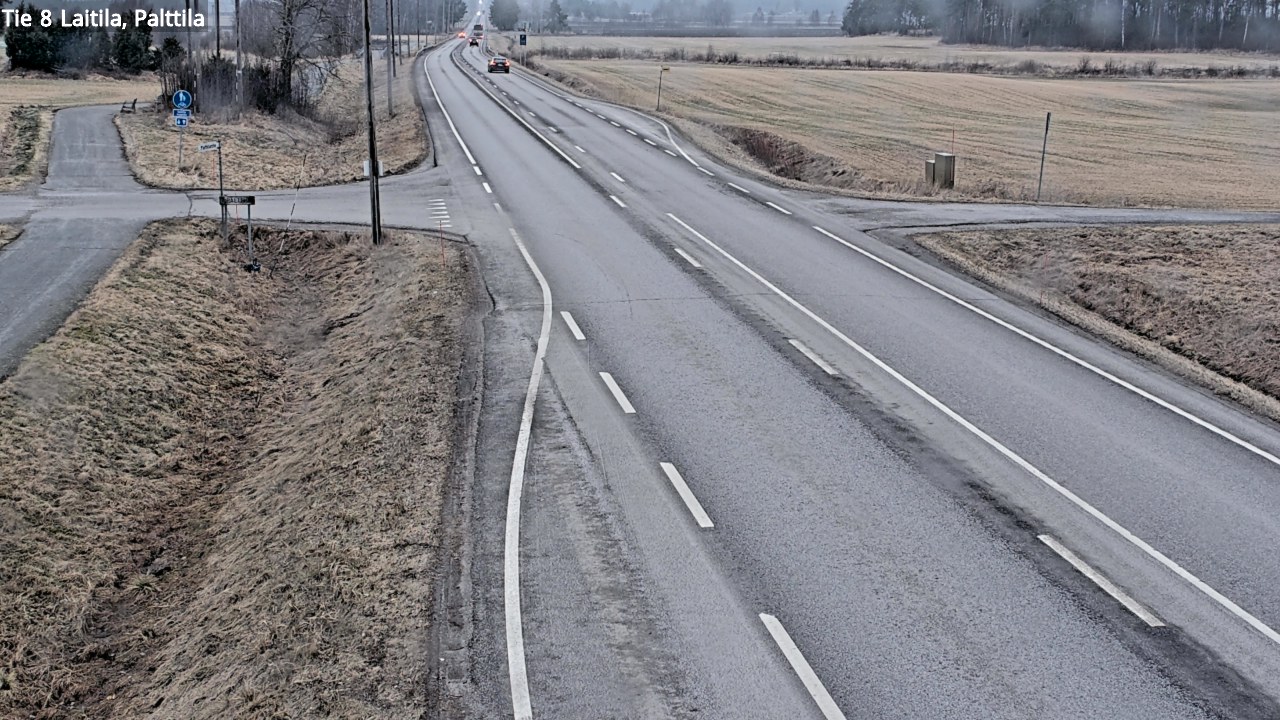 Weather Camera Image Road 8 Laitila, Palttila, Laitila, Varsinais-Suomi