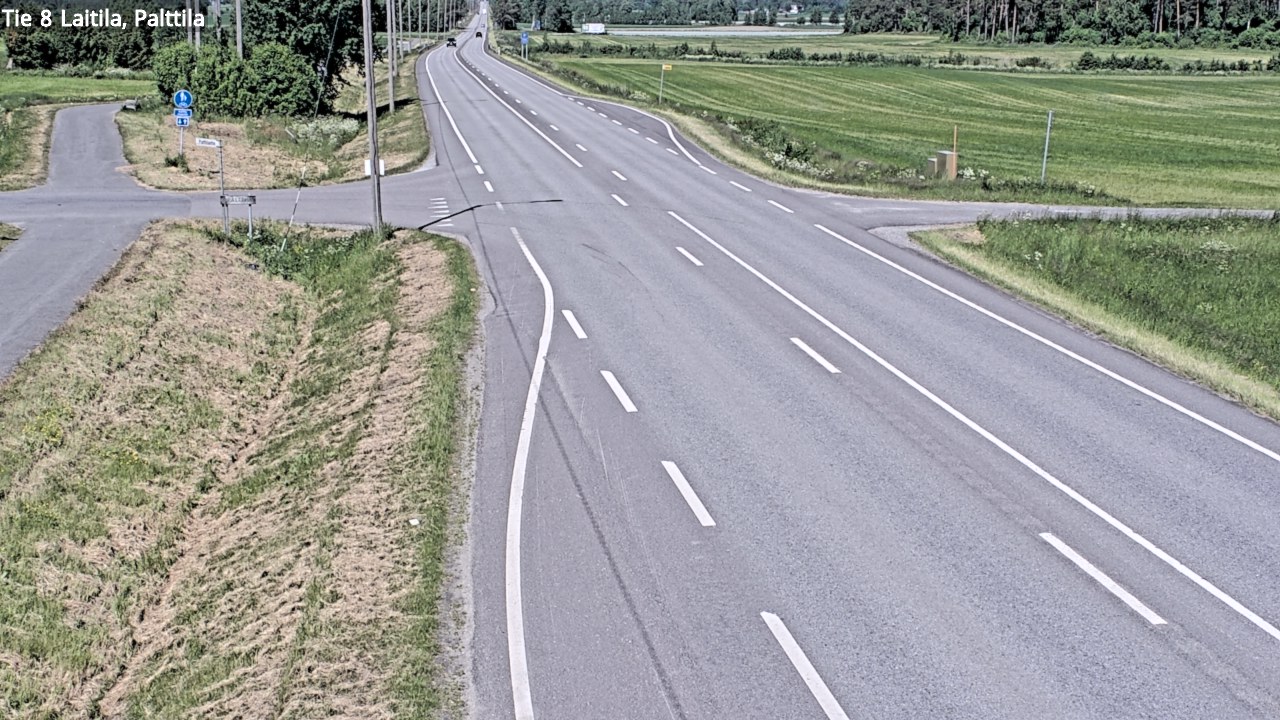 Kelikamerat Kuva Tie 8 Laitila, Palttila, Laitila, Varsinais-Suomi
