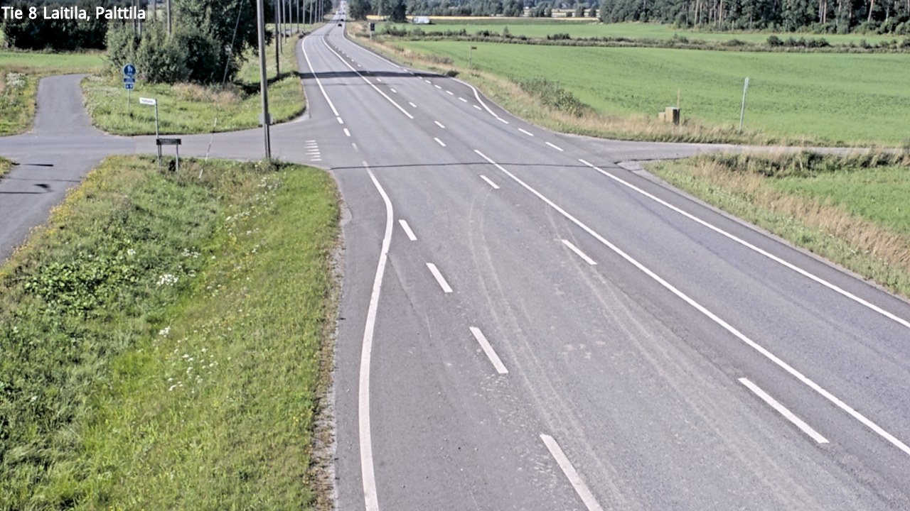Kelikamerat Kuva Tie 8 Laitila, Palttila, Laitila, Varsinais-Suomi