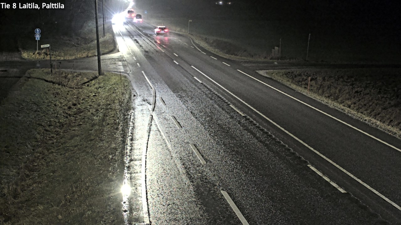 Weather Camera Image Road 8 Laitila, Palttila, Laitila, Varsinais-Suomi