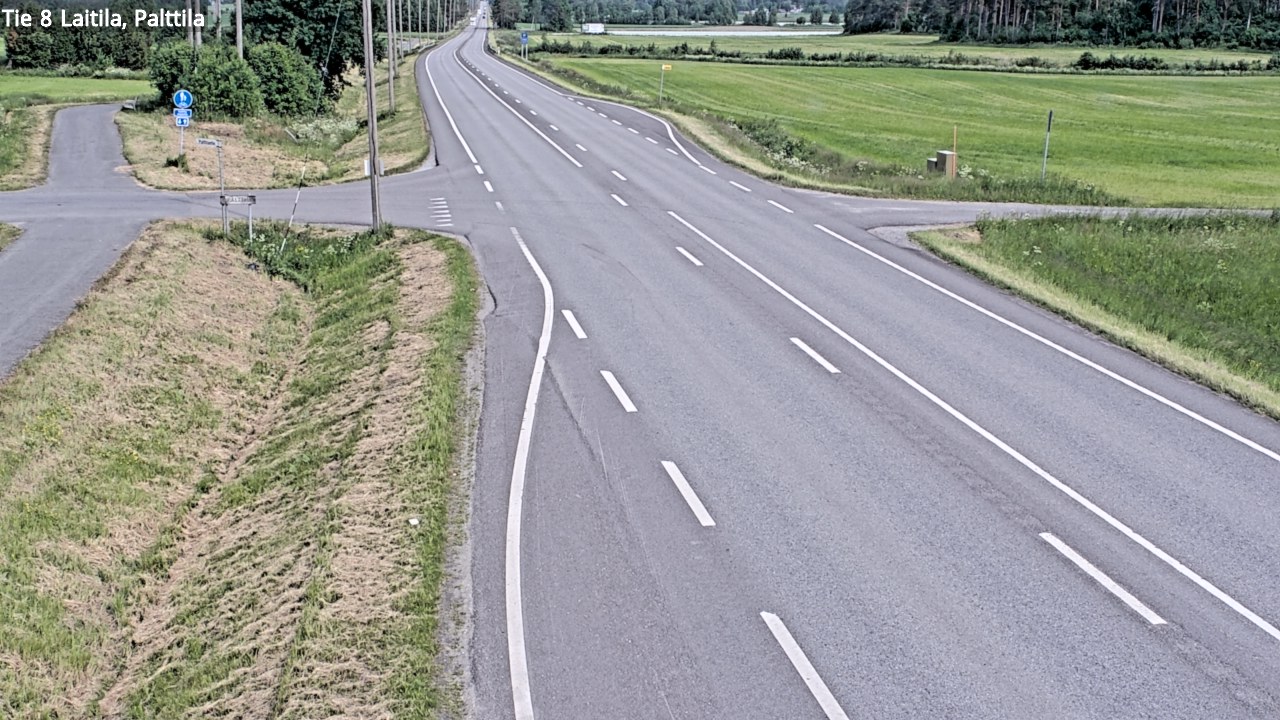 Kelikamerat Kuva Tie 8 Laitila, Palttila, Laitila, Varsinais-Suomi