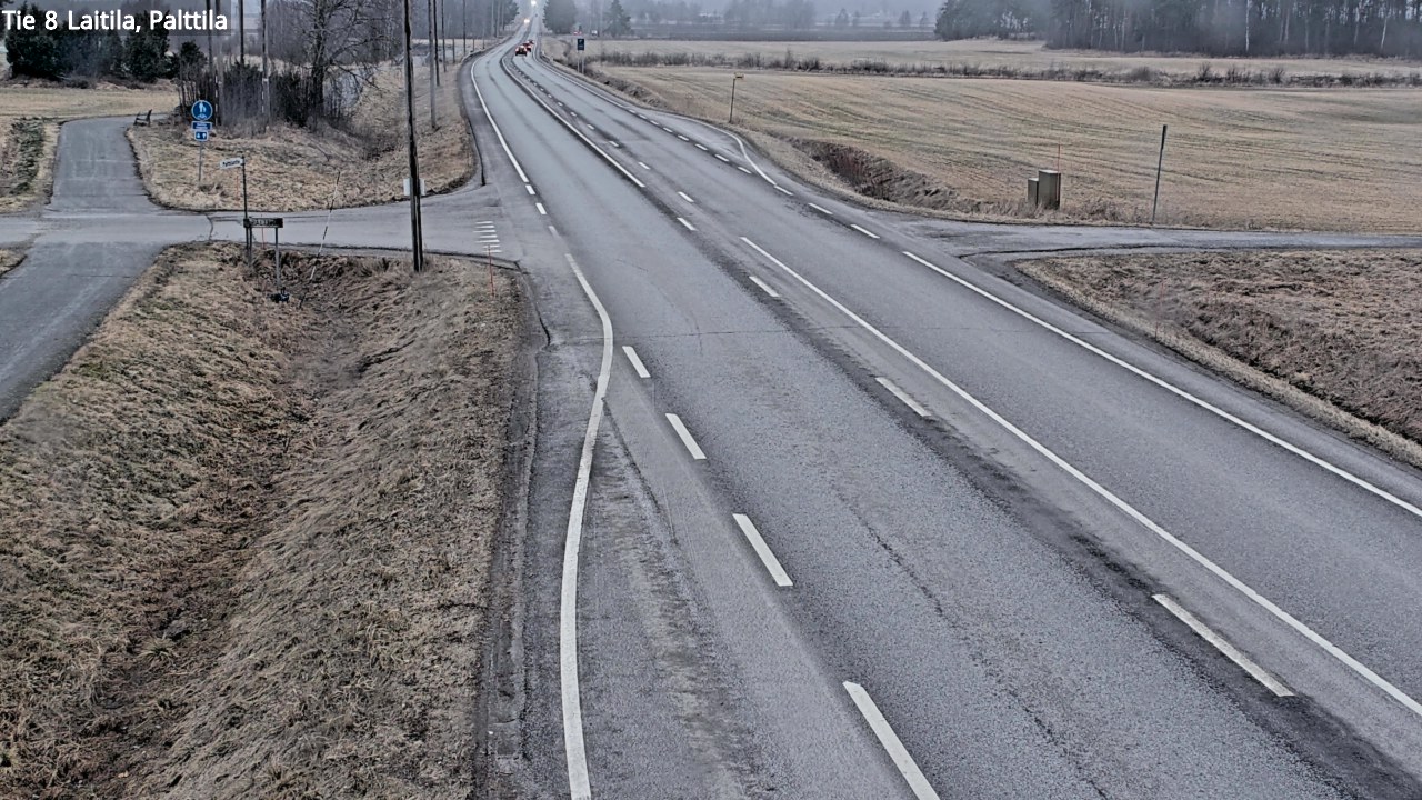 Weather Camera Image Road 8 Laitila, Palttila, Laitila, Varsinais-Suomi