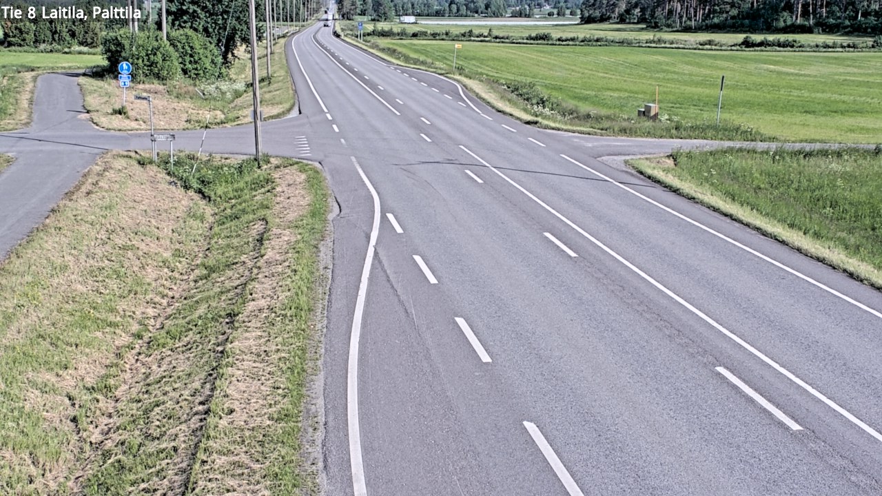 Kelikamerat Kuva Tie 8 Laitila, Palttila, Laitila, Varsinais-Suomi