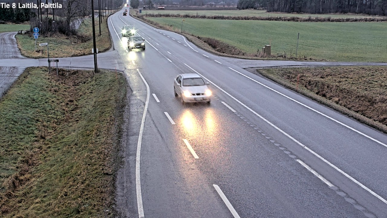 Weather Camera Image Väg 8 Laitila, Palttila, Laitila, Varsinais-Suomi