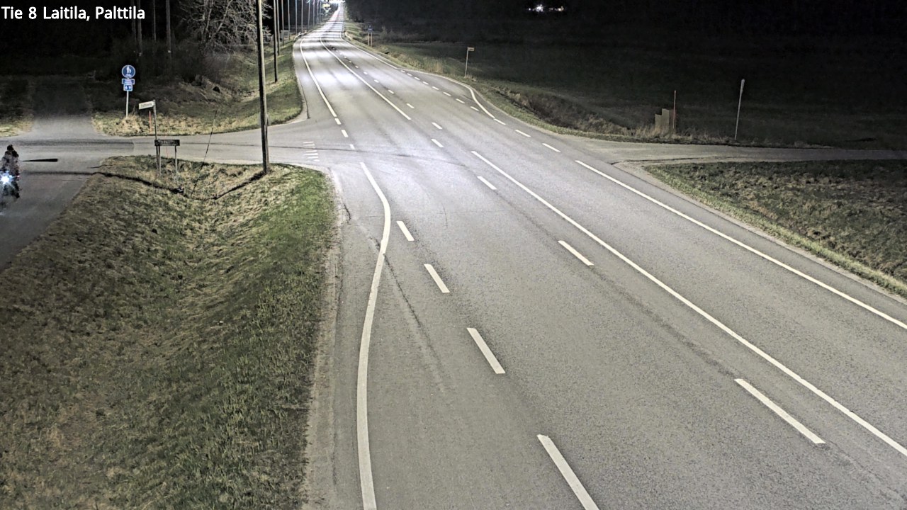Weather Camera Image Road 8 Laitila, Palttila, Laitila, Varsinais-Suomi