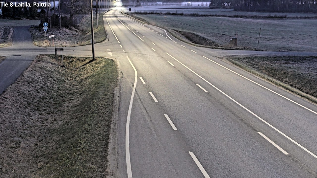 Kelikamerat Kuva Tie 8 Laitila, Palttila, Laitila, Varsinais-Suomi