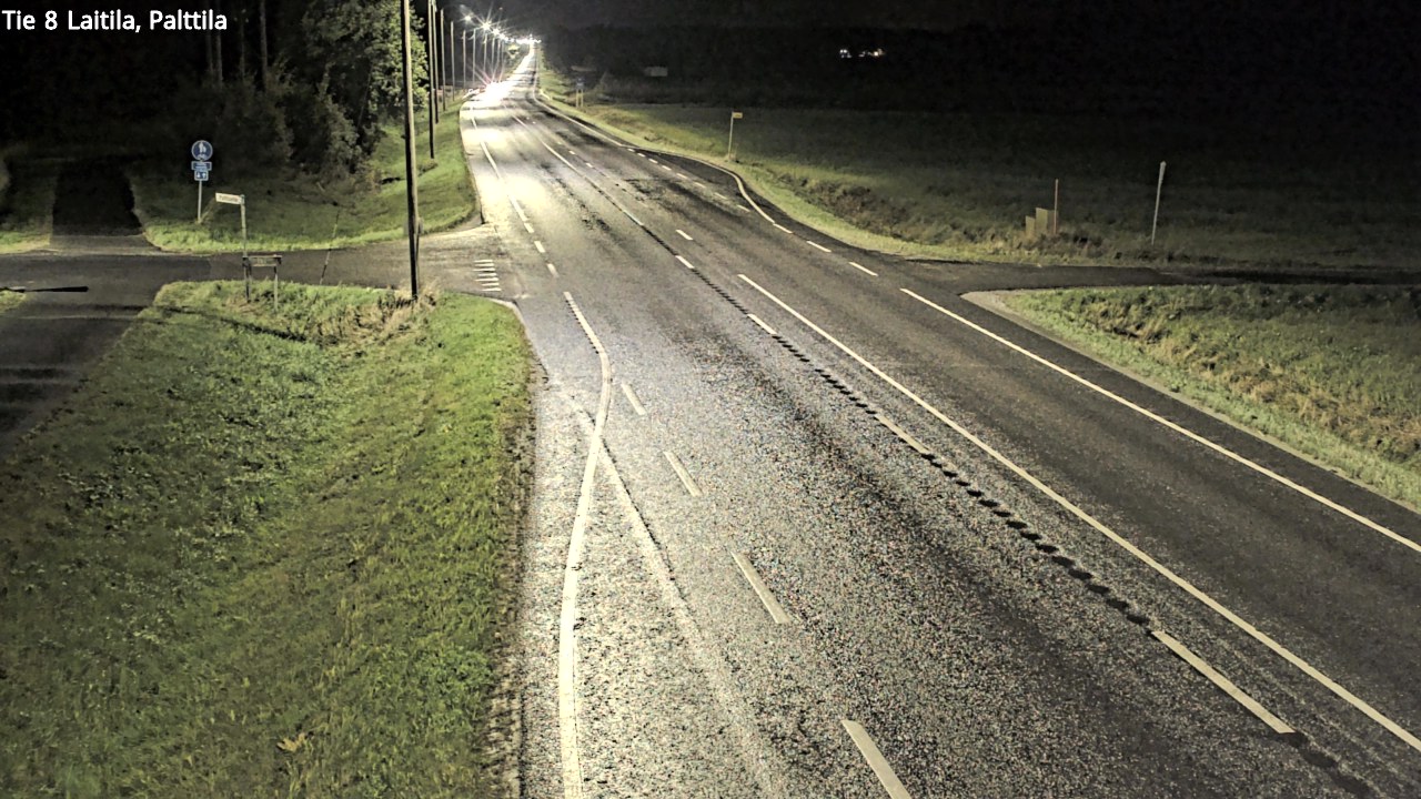 Weather Camera Image Road 8 Laitila, Palttila, Laitila, Varsinais-Suomi