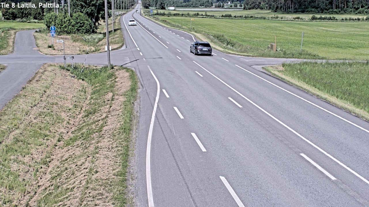 Kelikamerat Kuva Tie 8 Laitila, Palttila, Laitila, Varsinais-Suomi