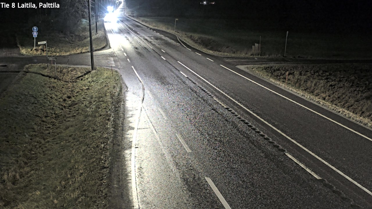 Weather Camera Image Väg 8 Laitila, Palttila, Laitila, Varsinais-Suomi