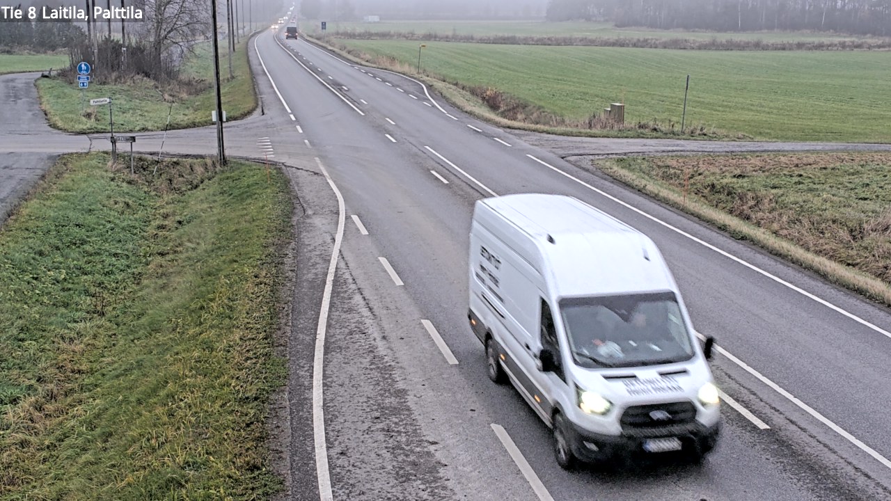 Kelikamerat Kuva Tie 8 Laitila, Palttila, Laitila, Varsinais-Suomi