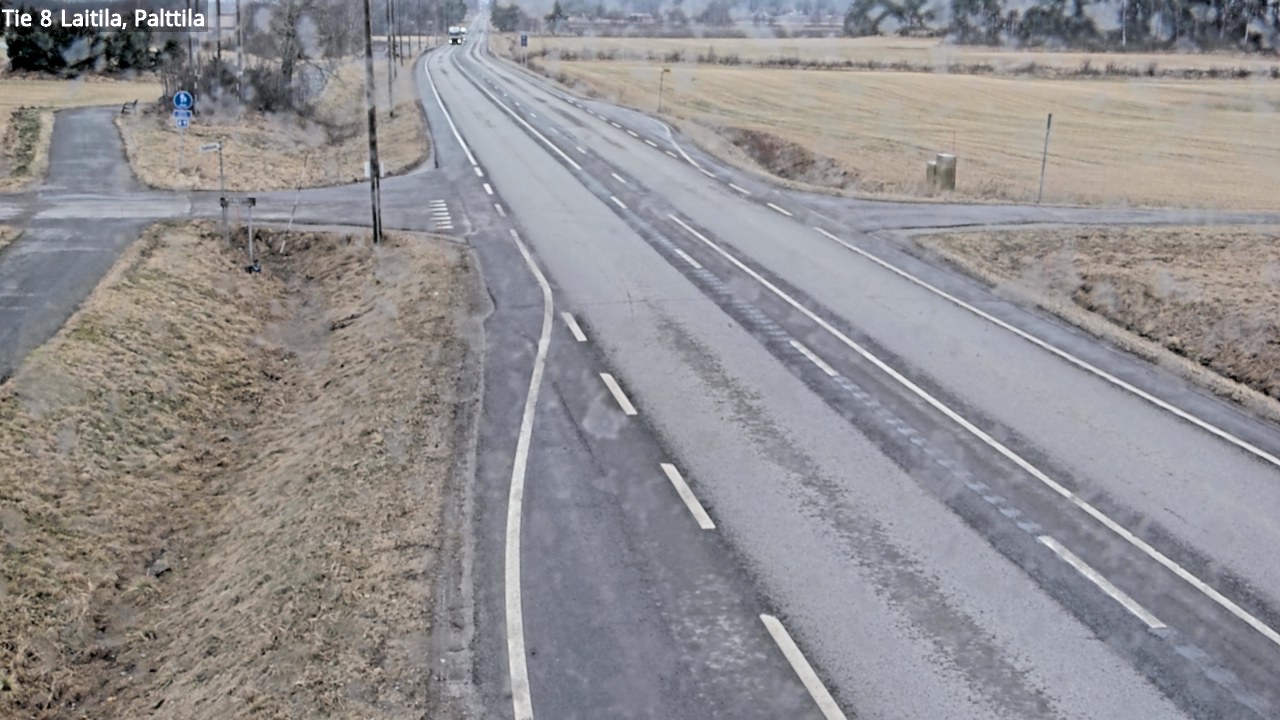 Weather Camera Image Väg 8 Laitila, Palttila, Laitila, Varsinais-Suomi