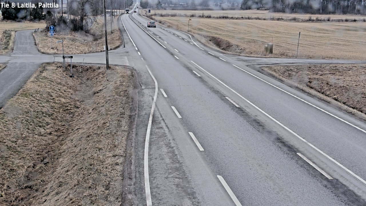 Weather Camera Image Road 8 Laitila, Palttila, Laitila, Varsinais-Suomi