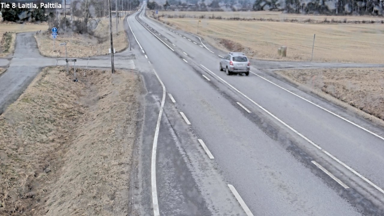 Weather Camera Image Väg 8 Laitila, Palttila, Laitila, Varsinais-Suomi